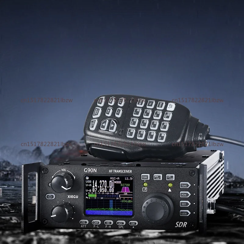G90N 20W Amateur Shortwave Radio for XIEGU H-structure Portable SDR Transceiver with Heat Dissipation Function