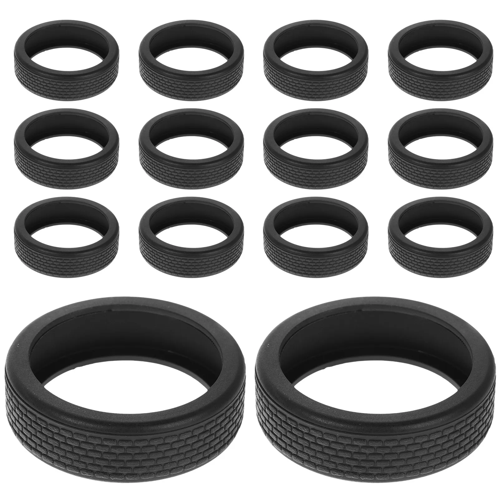

14Pcs Silicone Luggage Wheel Covers for Suitcases Silent Shock Absorbing Wear Resistant Travel Accessories Trendy Design Luggage