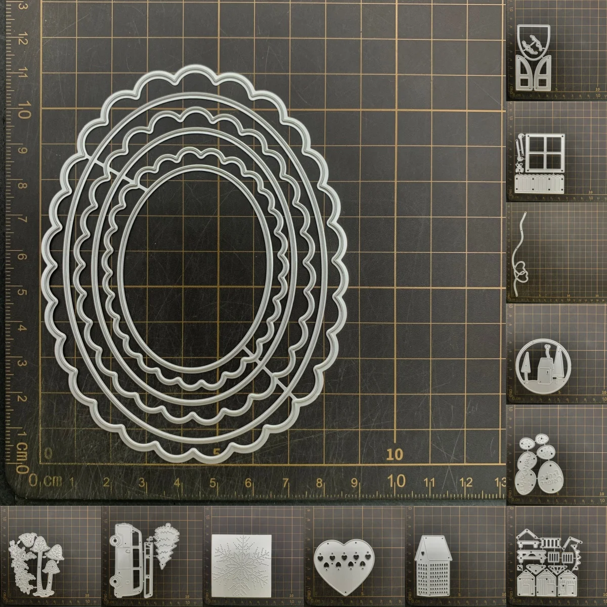 

12 kinds Car Window House Metal Cutting Dies Stencils For DIY Scrapbooking Decorative Embossing Handcraft Die CutsTemplate