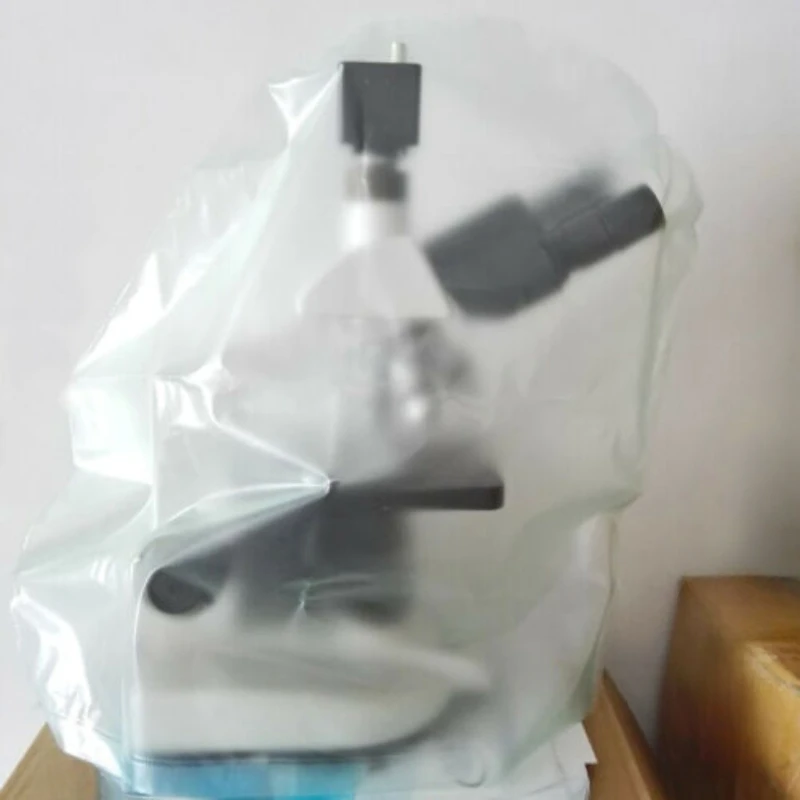Microscope Dust Cover PVC PE Plastic Waterproof Dustproof Protective Storage Bag For Biological Stereo Industrial Microscope