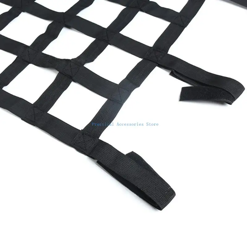 

U75E Cargo Net Back Window for Extra Storage Roof Net Hammock Bed Rest Cover for Jeep for Wrangler TJ JK 07-18