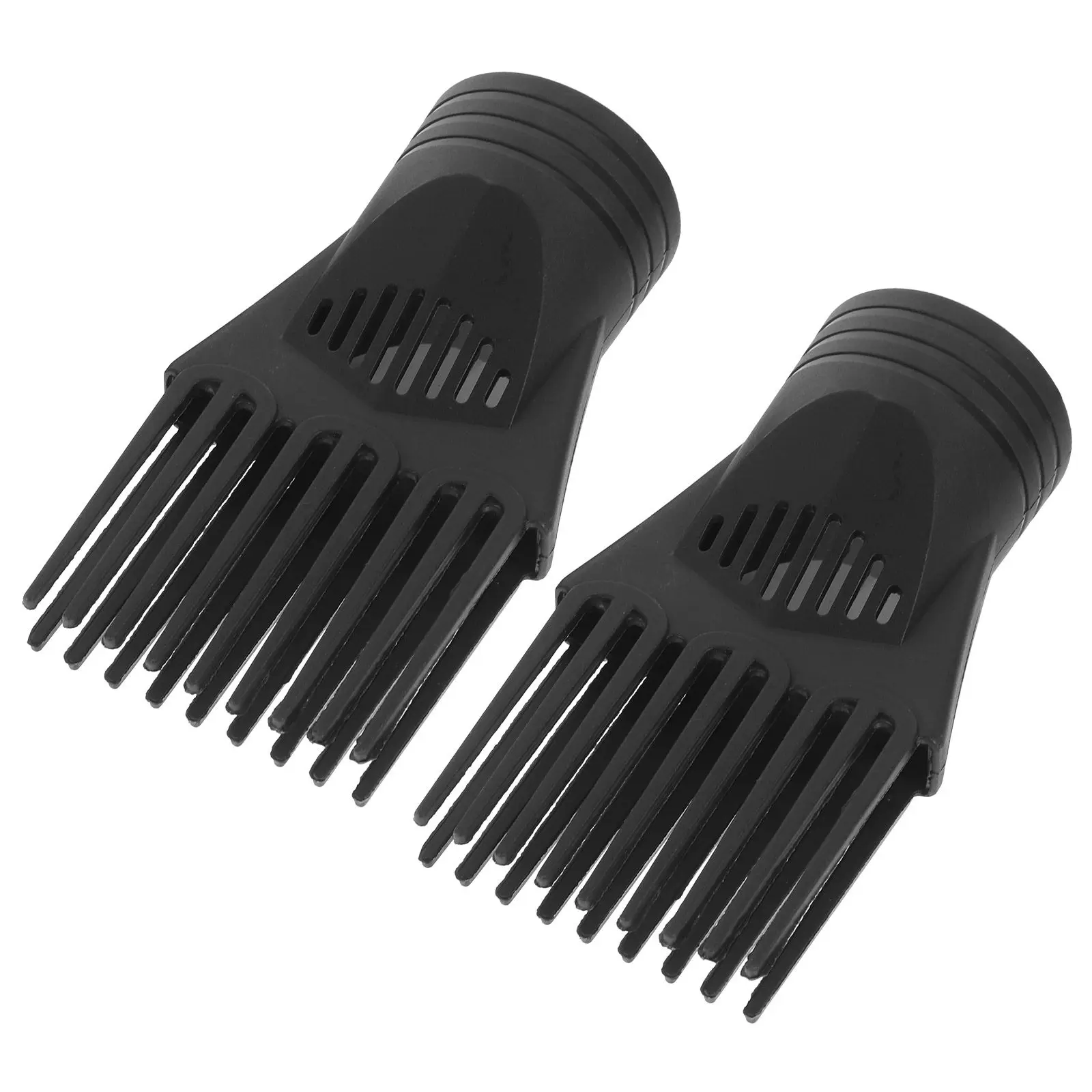 

2Pcs Hair Dryer Comb Attachment Blow Dryer Nozzle Concentrated Airflow Diffuser Attachment for Smooth Fast Dry Hair