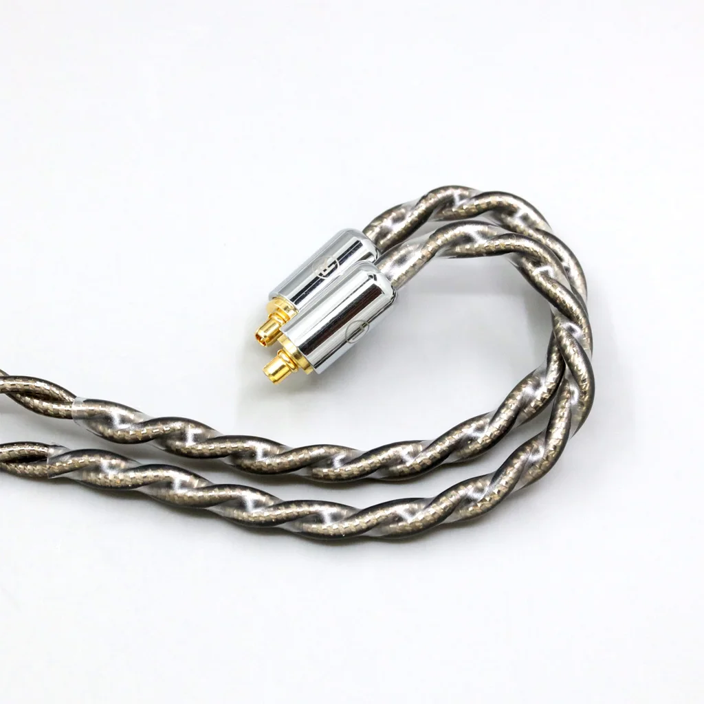 كابل سماعة أذن من الفضة النقية بنسبة 99% لـ Dunu T5 Titan 3 T3 (زيادة الطول MMCX) بالاديوم جرافين ذهبي 8696