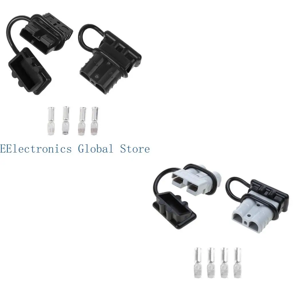 462B Practical Accessory Pair Plug Charging Connecting 50A 600V Quick Connector