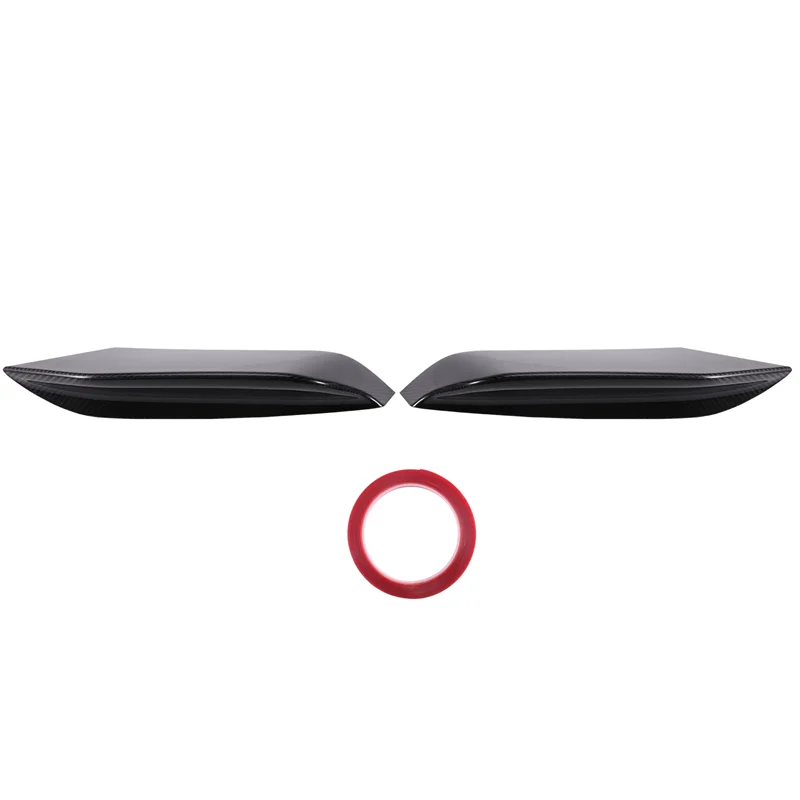 

Dry Carbon Fiber Front Bumper Splitter Lip Spoiler Air Vent Frame Trim For BMW F80 M3 F82 F83 2015-2020