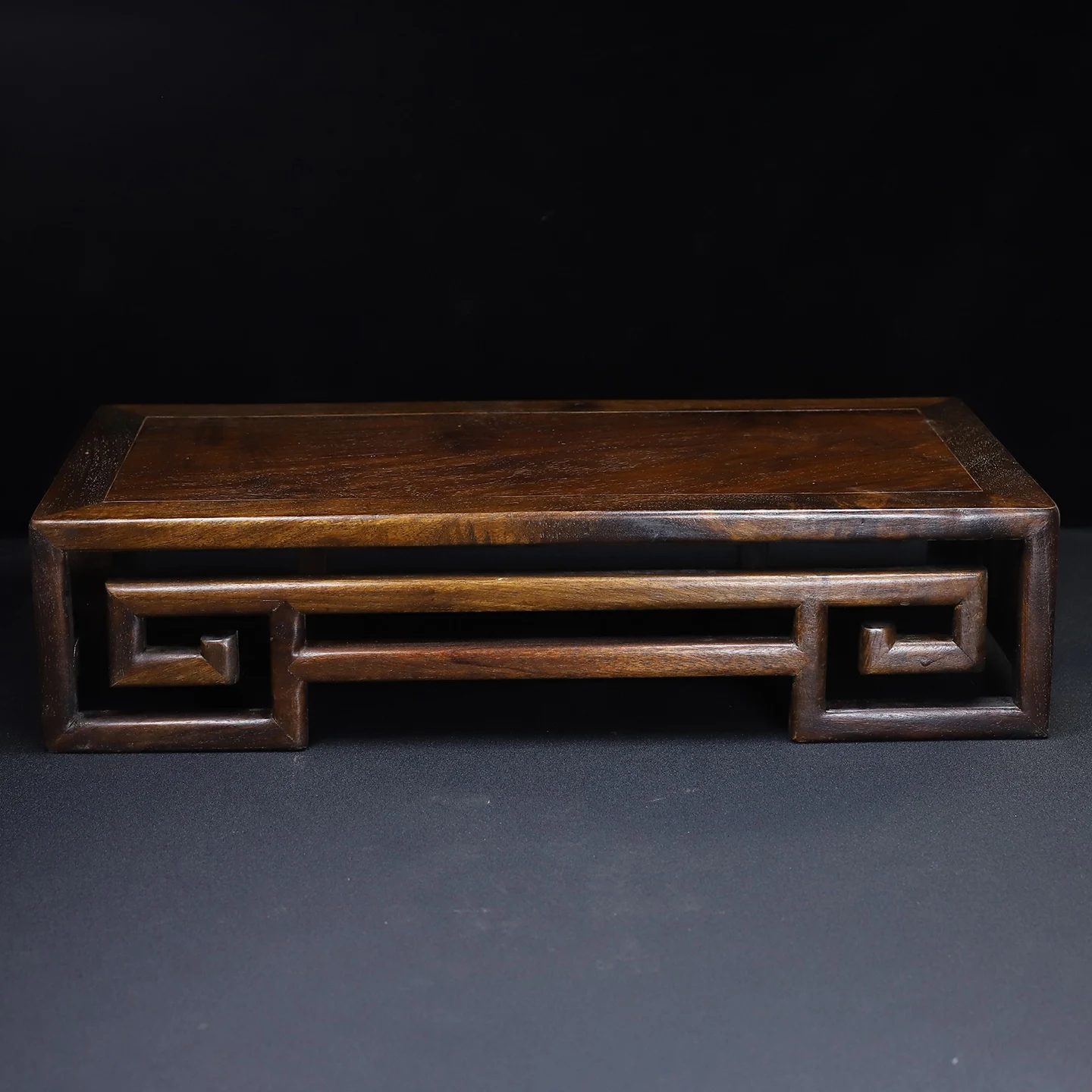 Collections Old Rosewood Wood Tree ring texture rectangular table tea table Tea charm coffee table Amass wealth Ornaments