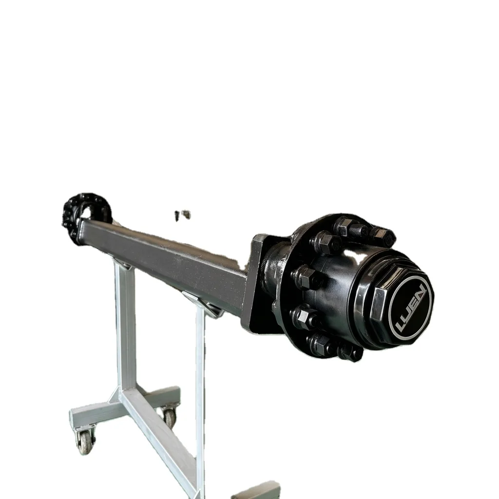 LUEN Cost-Effective Anti-Deform Curved Semi-Trailer Axle for Flatbed Transport