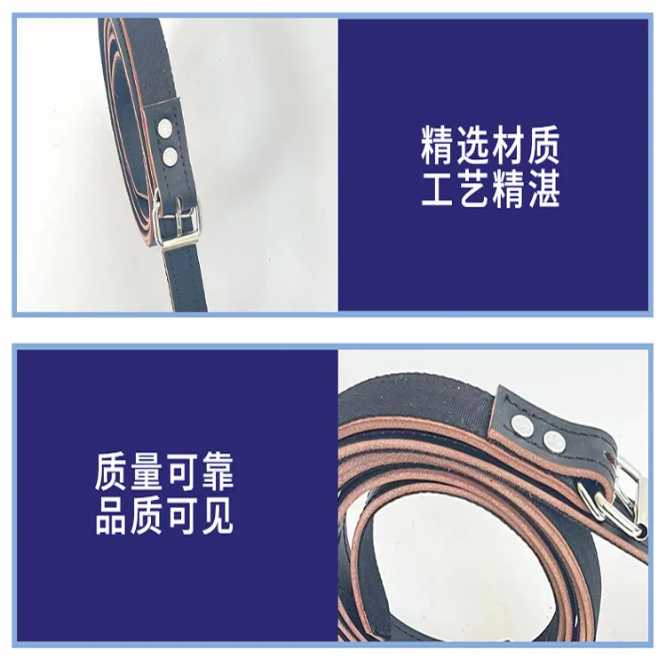 Stirrup Straps Thickened Webbing Pure Cow Leather Belly Band Ando Equestrian Saddlery Accessories