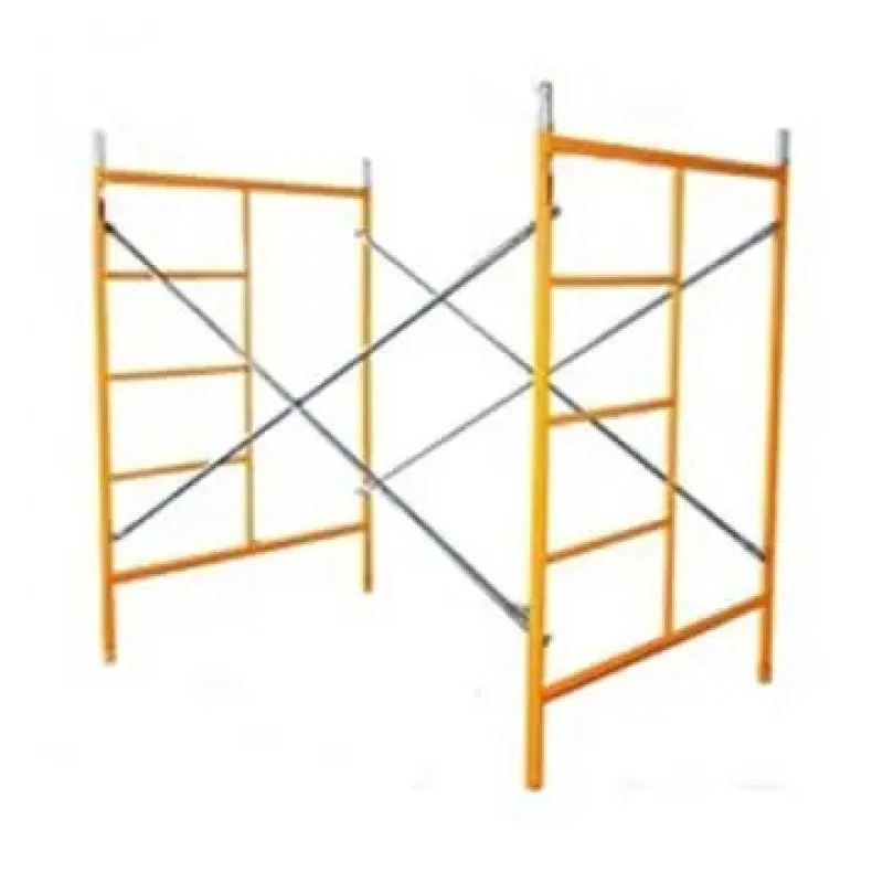 Construction Scaffolding Steel Ladder Frame Tower Andamios Para Colgantes