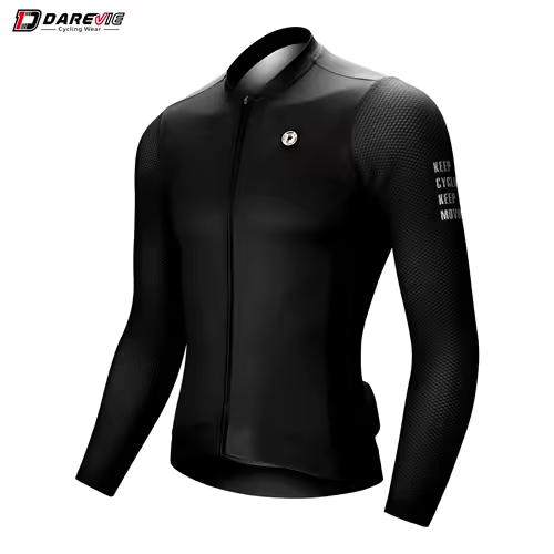 DAREVIE Cycling Jersey Small Size SPF 50+ Training Level Men Women Long Sleeves Cycling Jersey Breathable Man Cycling Maillott - Image 19