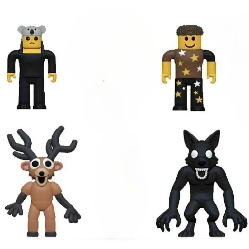 新しい 99 夜の森鹿フクロウヤギプレーヤー主人公キャラクターモンスターセットモデル組み立てられたフィギュアプラスチックおもちゃギフト