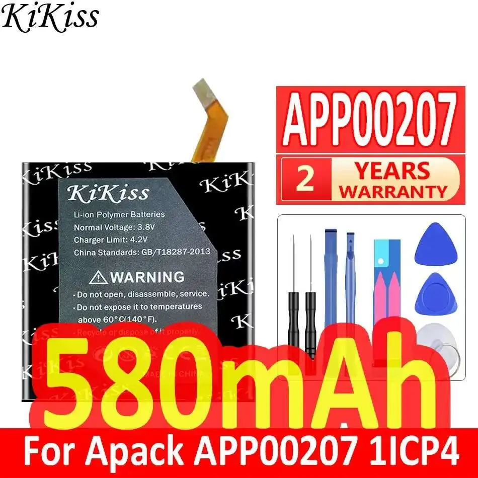 

Аккумулятор KiKiss емкостью 580 мАч для цифрового разъема Apack APP00207 1ICP4/27/30