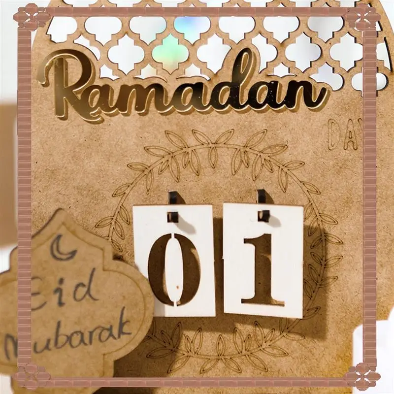 

24-Hour Delivery Ramadan Decoration Ramadan Countdown Calendar 2023 Ramadan Decoration For Home Islam Muslim Party Decor Ramadan