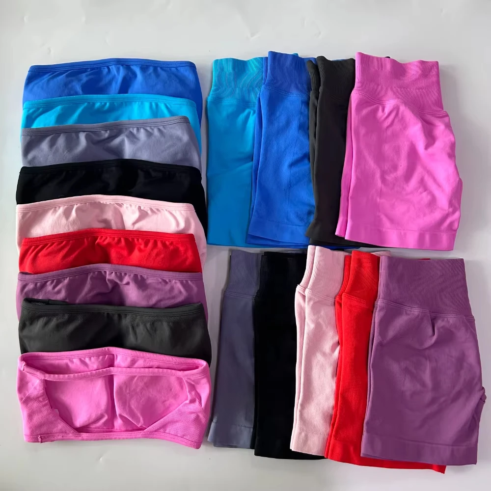 Yoga Women 2-Piece Set Bandeau - Sports Bra Racerback recension och pris