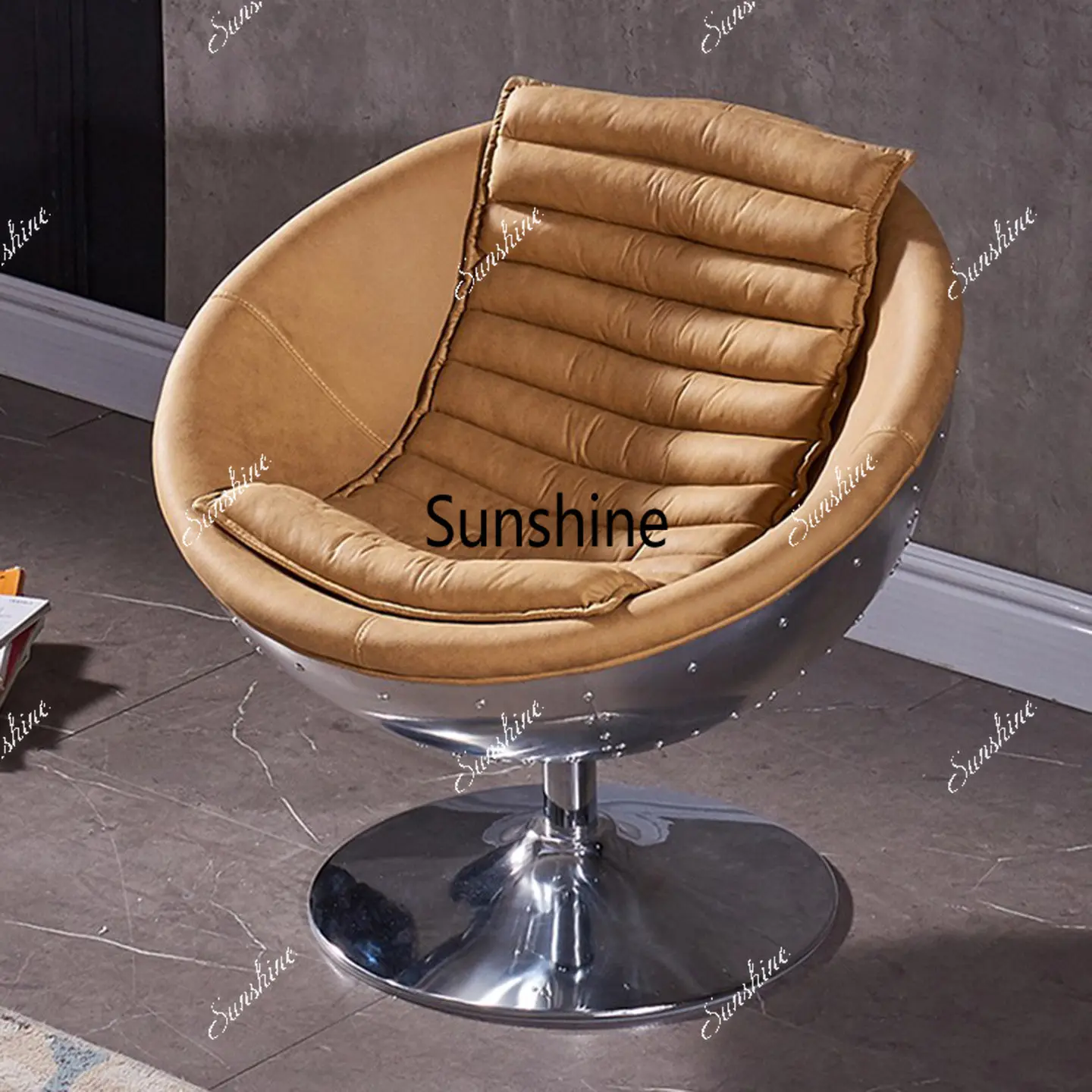 

Medieval single sofa chair creative egg chair