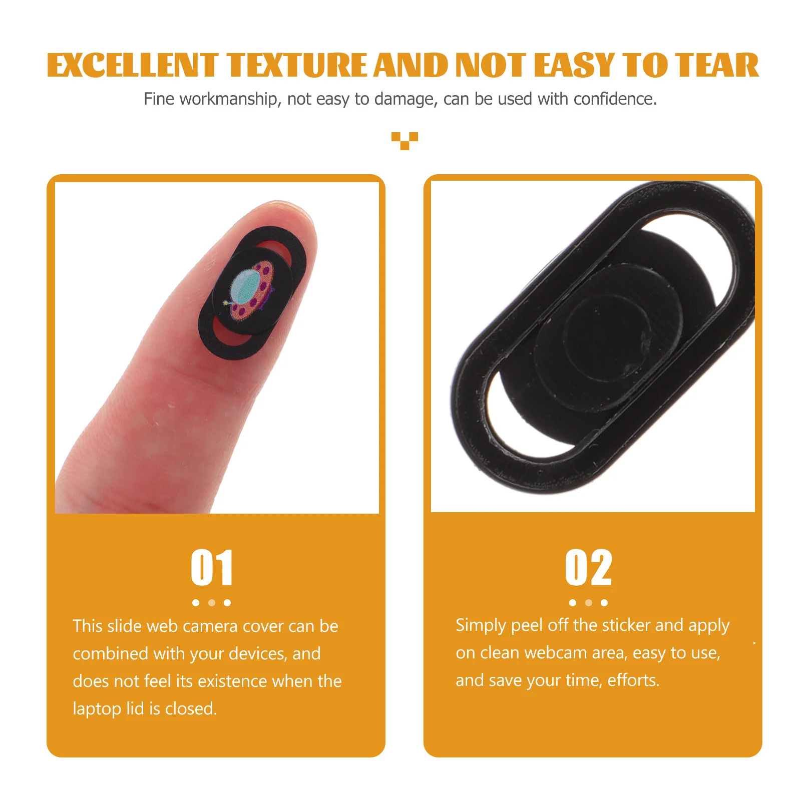 6 pcs Laptop Slide Laptop Camera Cover Slide Webcam Cover For Computer Phone Tablet Privacy Slider For Webcam Covers