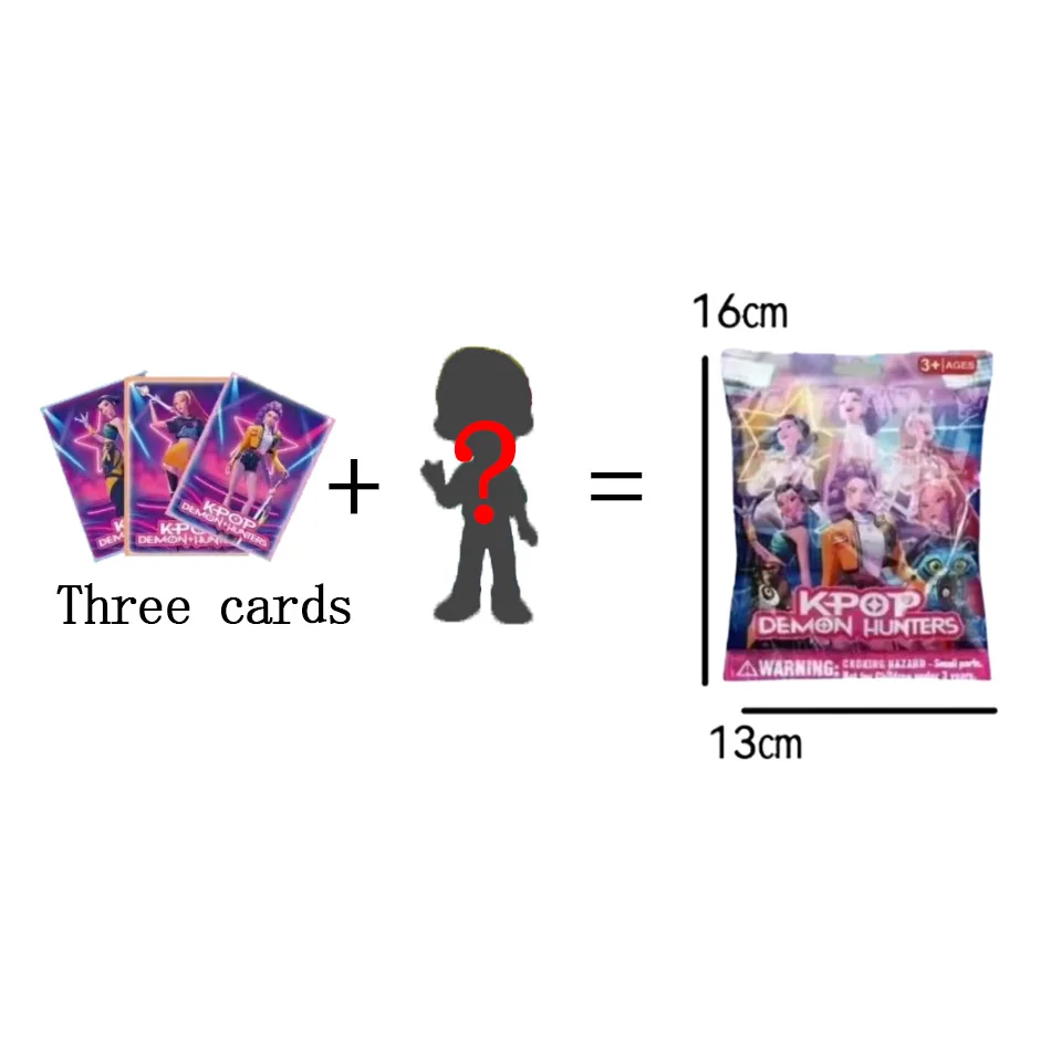 Anime Kpop Demon Hunter serie di scatole cieche Figura Figurina di tigre Giocattolo Decorazione da scrivania Statue Ornamento Regalo di Halloween/Natale per bambini