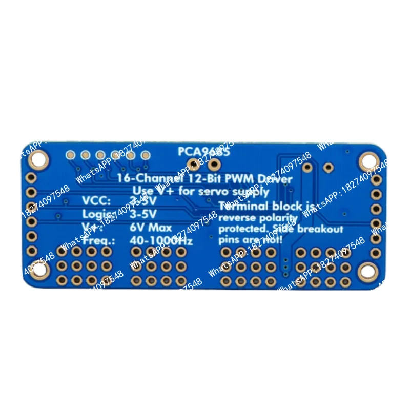 815 PCA9685 I2C 16 Channel 12 Bit PWM Servo Motor Driver Breakout Board Multi Servo Controller for Arduino Raspberry Pi Robot
