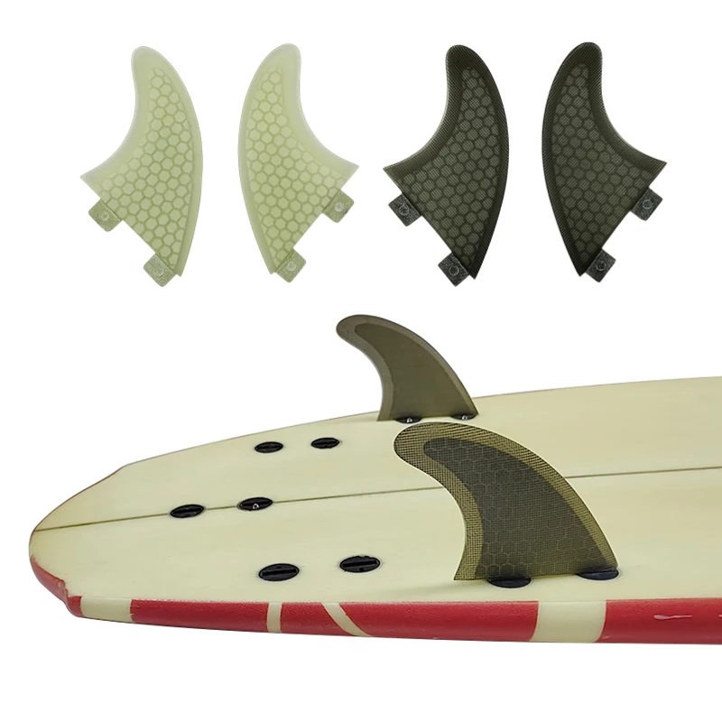 GX Twin Fins Double Tabs Surfboard Fins Carbon Fiber Twin Quillas Keel Side Fins UPSURF FCS KEEL 2 Fins Set