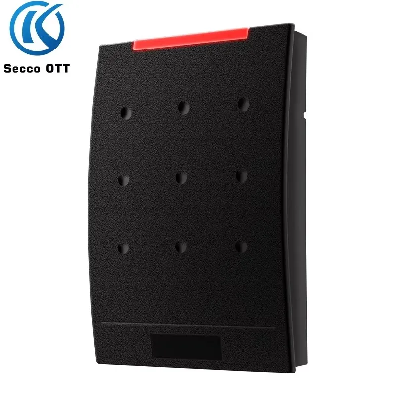 

13.56MHZ Swipe Card Reader NFC Wiegand 26 or34 Card Reading outdoor Waterproof 125Khz Rfid Access Control System Device durable