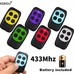 4 Keys Garage Door Remote Control Duplicator 433MHz 433.92MHz Code Grabber Clone Gate Key Fob Command Hand Transmitter