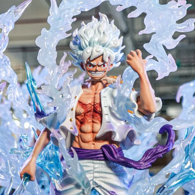 Figurki One Piece dostępne od ręki, nowe, ręcznie robione, model anime, ozdoba na biurko, statuetka Jt Nica Monkey D. Luffygk, Tide Play.