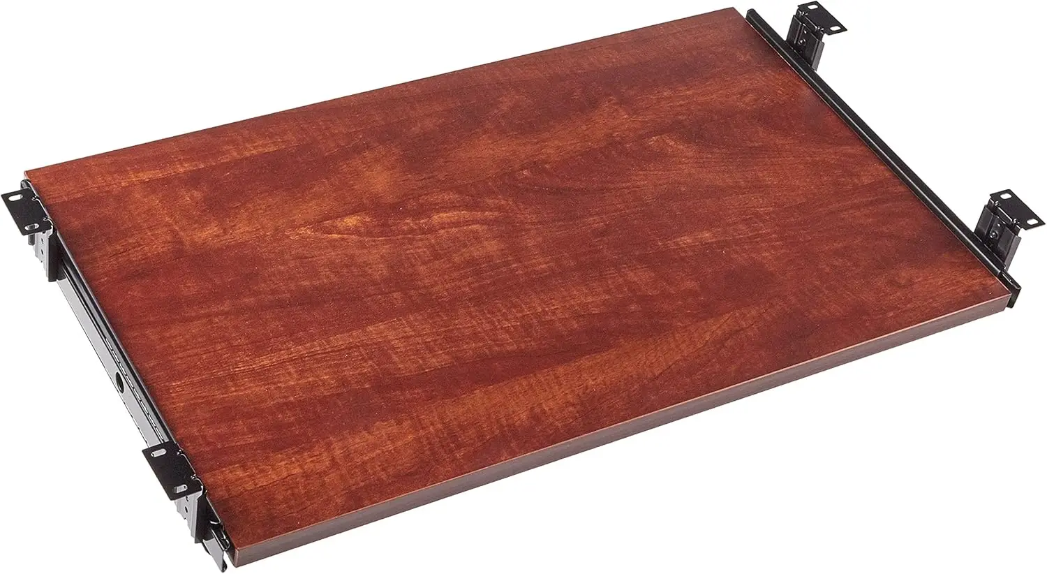 26" x 15-3/8" Keyboard Tray with Smooth Slide-Out, Cherry Finish