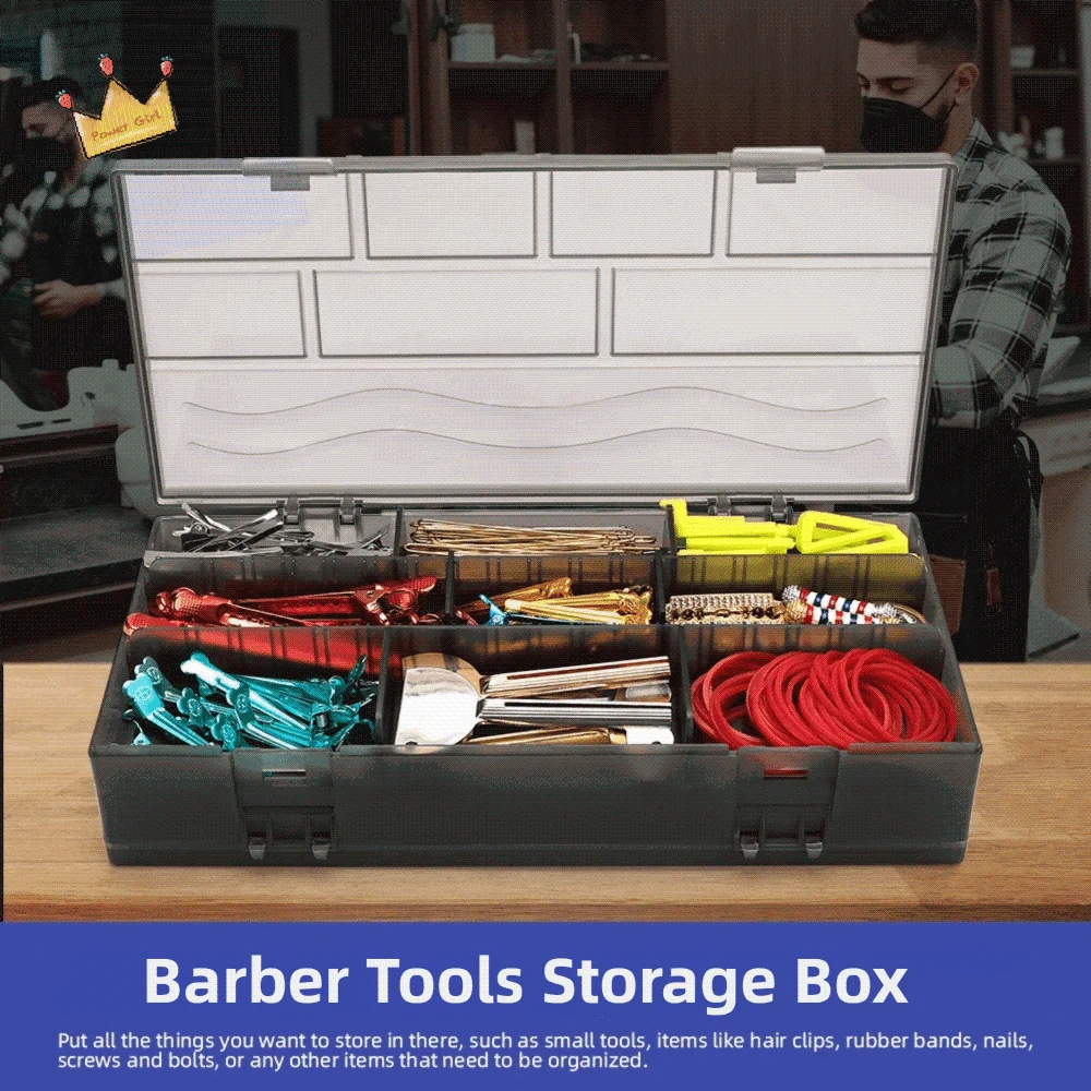 

Большой вместительный органайзер для парикмахерских инструментов: регулируемый, компактный, для хранения заколок и расчесок, модный, портативный