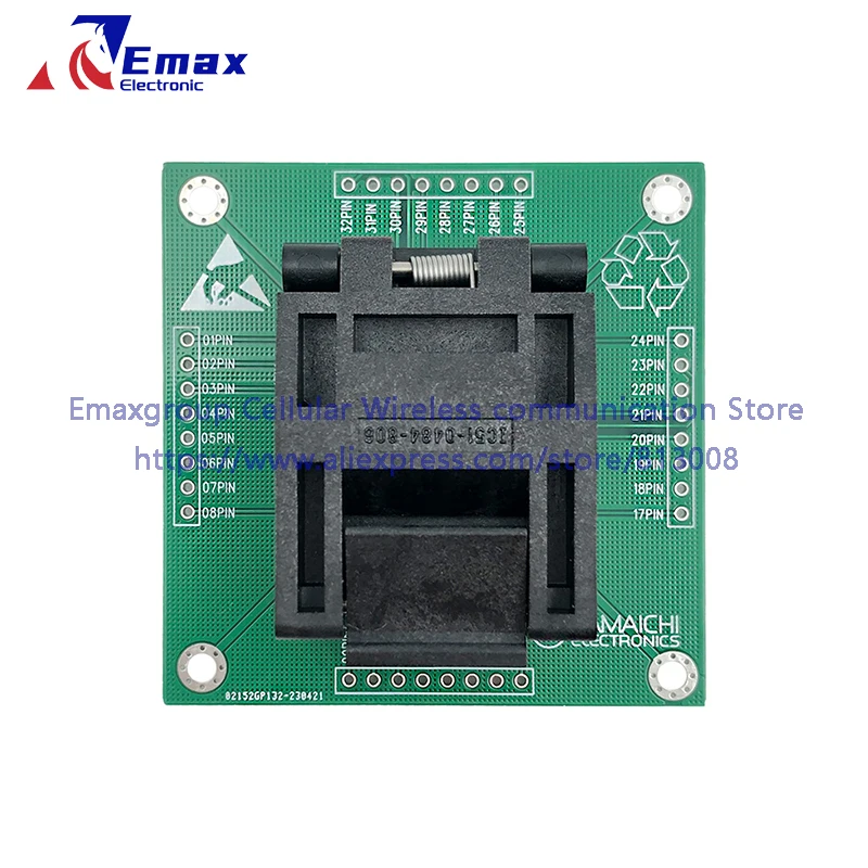 Imagem -03 - Dip Vqfn32 Mlf32 Burn-in Soquete Banhado a Ouro ic Assento de Teste Banco de Teste de Soquete de Teste Qfn11t032003 Qfn32