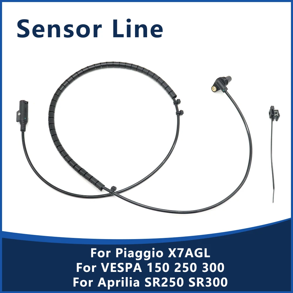 

Motorcycle Front Rear ABS Wheel Speed Sensor Accessories For Aprilia SR250 SR300 VESPA 150 250 300 Piaggio X7AGL