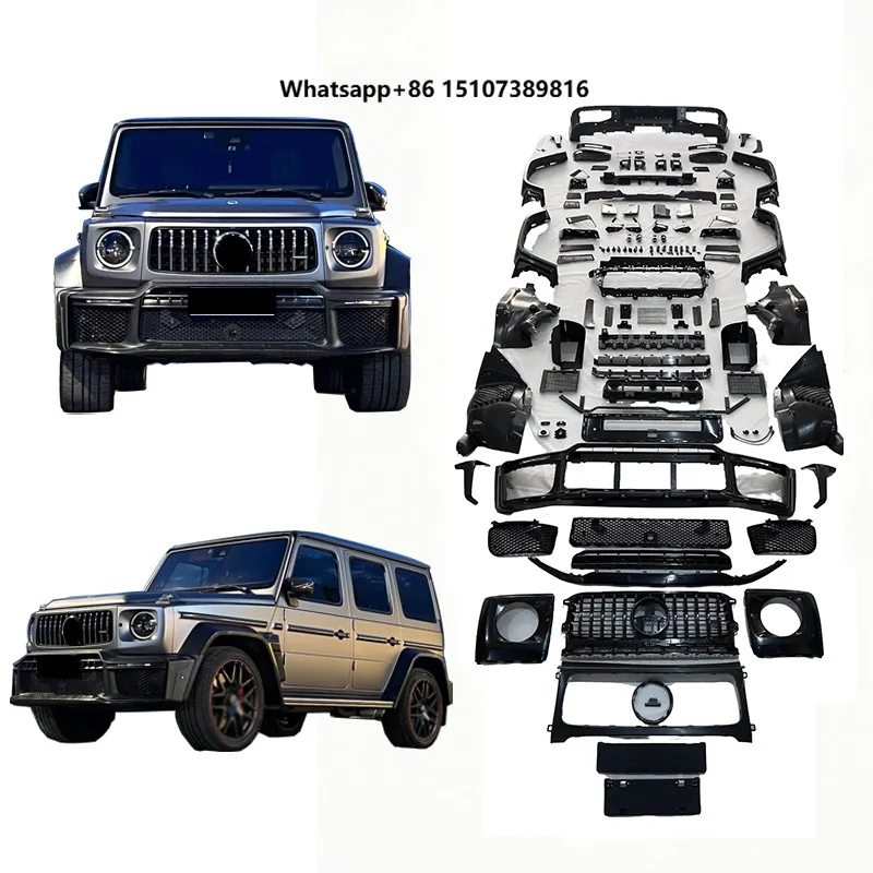 2025 Year+ G63 G500 to Wide Style PP Body Kit for W465 G500 G550 G350 Upgrade to WideStyle Old to New Body Kit