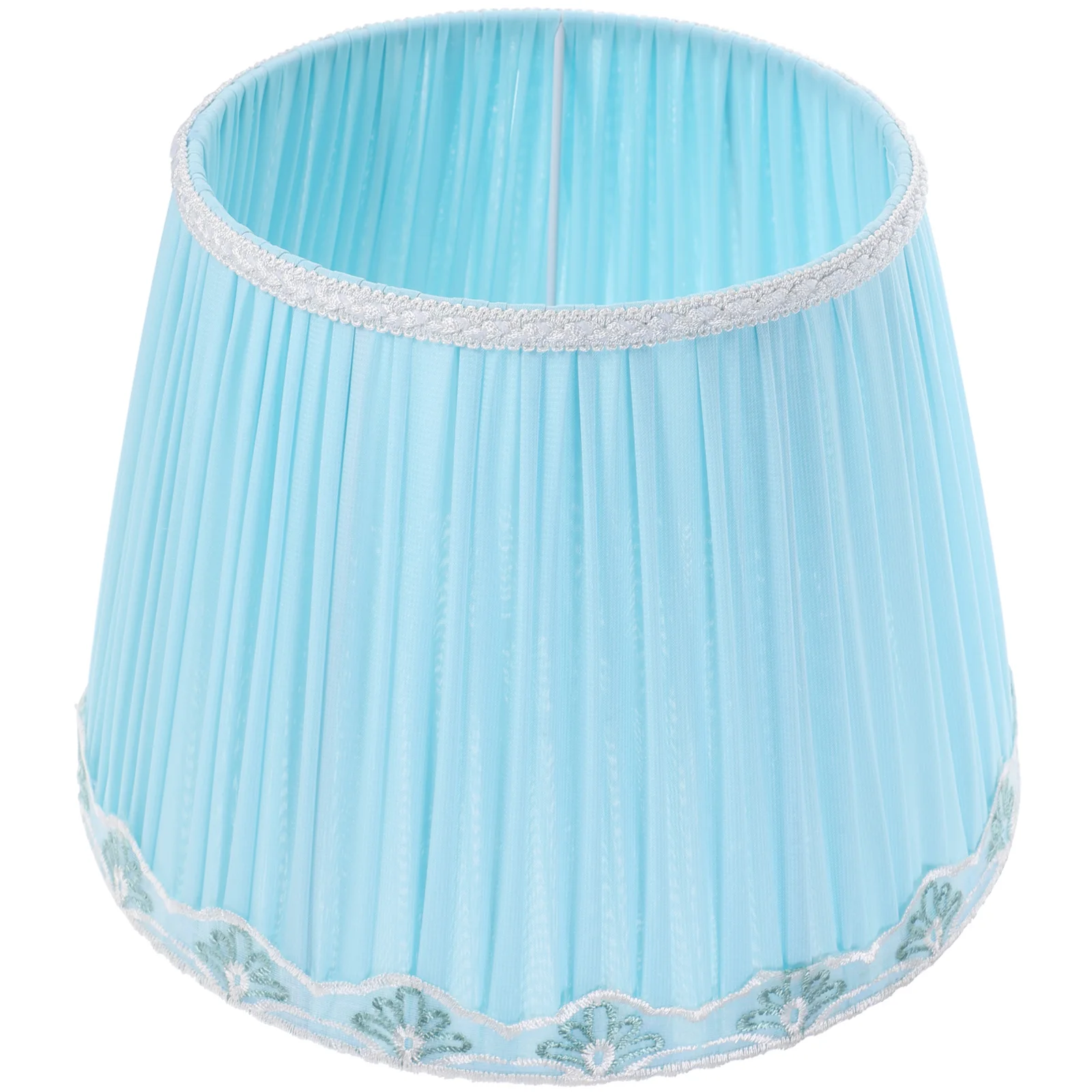 

E27 Light Socket Vintage Cloth Lampshade Durable Metal Indoor Cover Retro Style Home Decor Accessory Small Lampshade