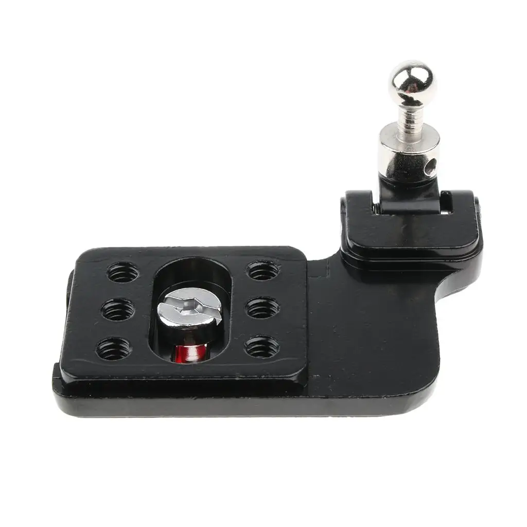 Aluminum Alloy Tripod Quick Release Plate Rapid Attach QR Clamp for Professional Camera Equipment and Gadgets