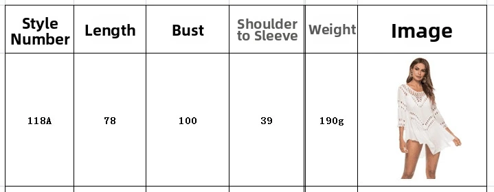 Blusa de Bikini holgada de longitud media para mujer, estilo europeo y americano, ropa de playa hueca con costura de gancho grande 118A