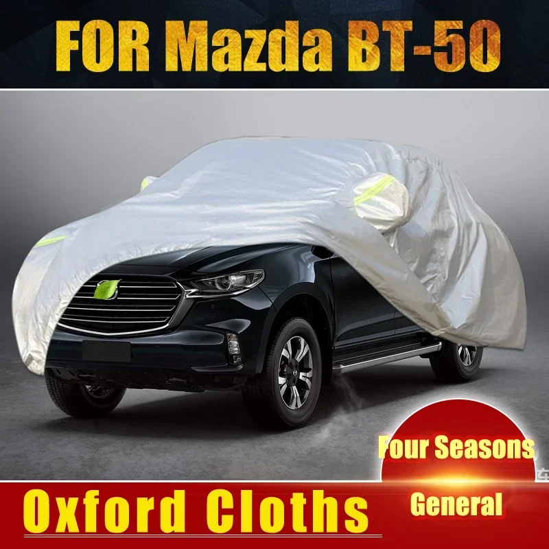 

Waterproof Full Car Covers Outdoor Sunshade Dustproof Snow For Mazda BT-50 BT50 BT 50 Accessories