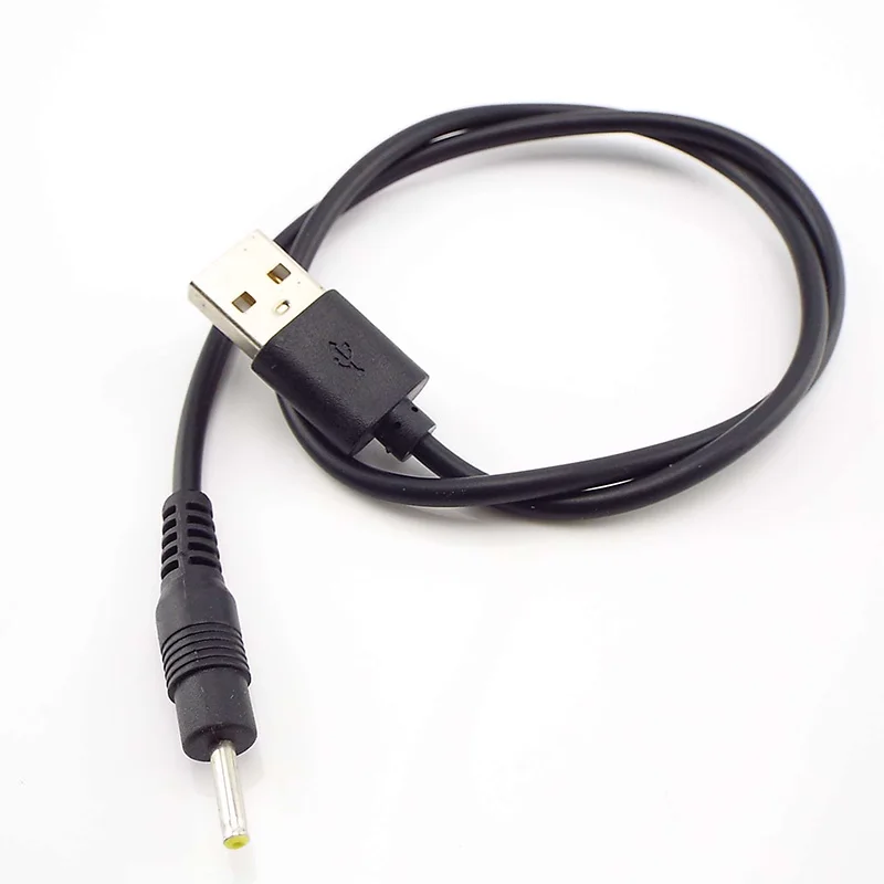 50cm 5V 3A USB 2.0 A Male to DC 55*21mm 55*25mm 4.0*1.7mm 3.5*1.35mm 2.5*0.7MM Jack plug Extension Power Cord Supply Cable