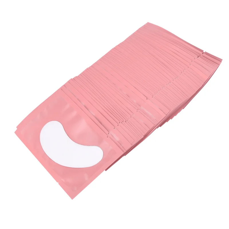 ABIT 200 pares de protección ocular Gel almohadilla de pestañas parche pelusa extensión de pestañas individuales máscara de ojos