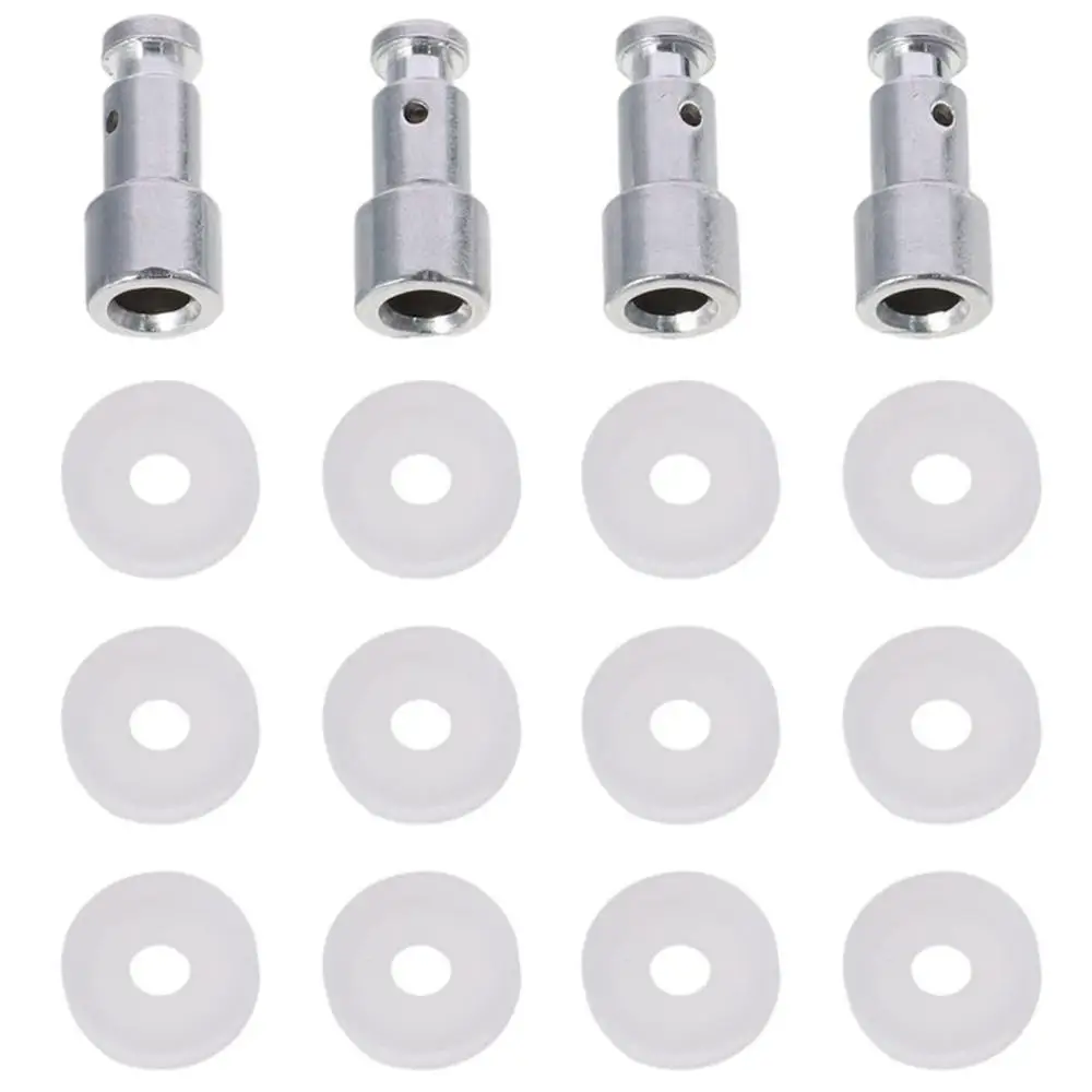 4 Pack Portable Universal Floater Valve Silver Heavy Duty Pressure Cookers Parts Metal Pot Replacement Parts Cooking