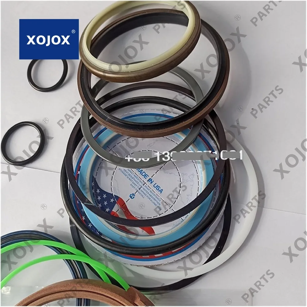 

XOJOX PC200-6C Excavator Seal Kit Bucket Cylinder Repair Kit For 707-98-45220 Excavator Spare Parts(Size:China Made Quality)