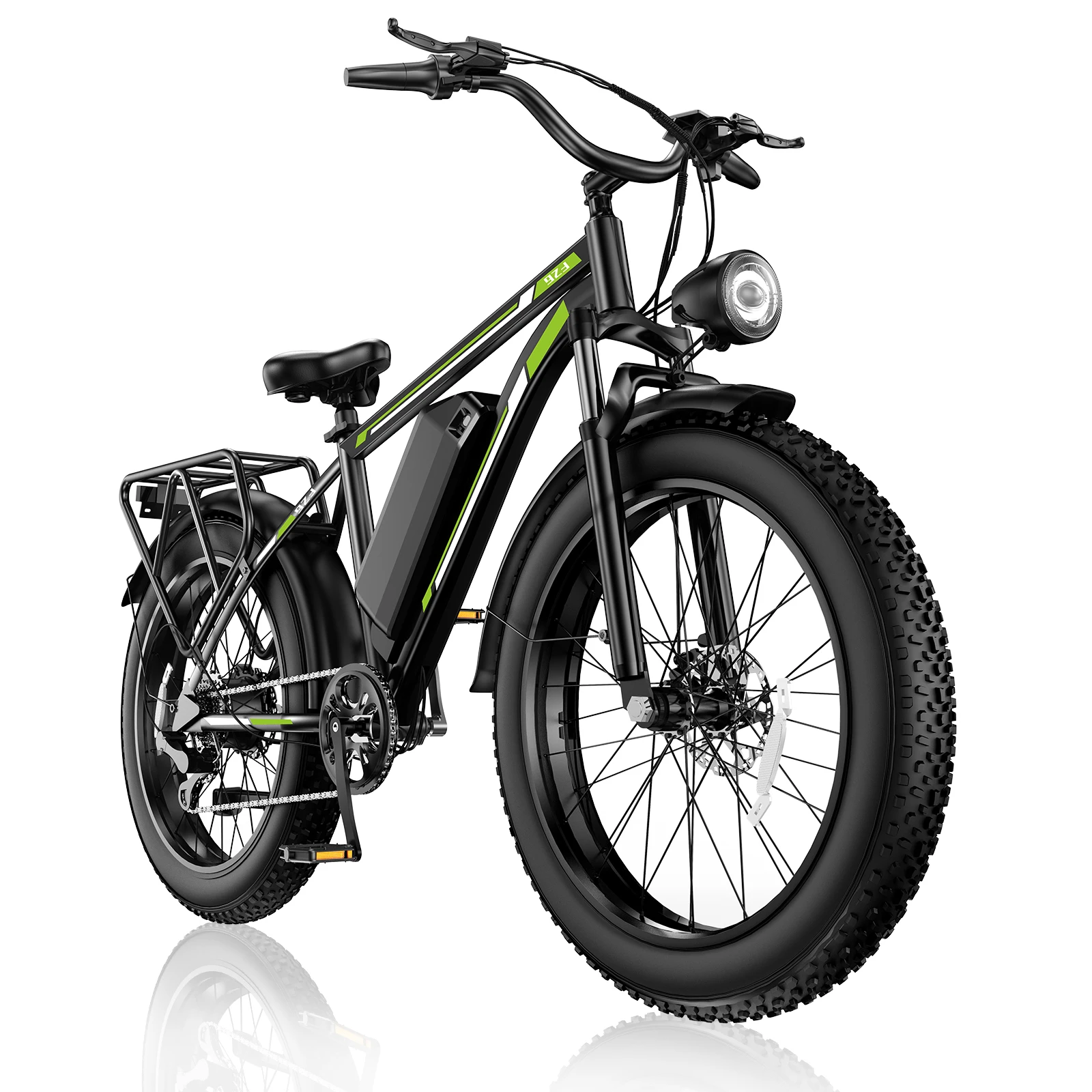 

Keemigo 1000W Powerful Motor Electric Bike 20*4'' Off Road Fat Tire 48V15.6Ah Battery 330lbs Max Load 31MPH Max Speed For Adult