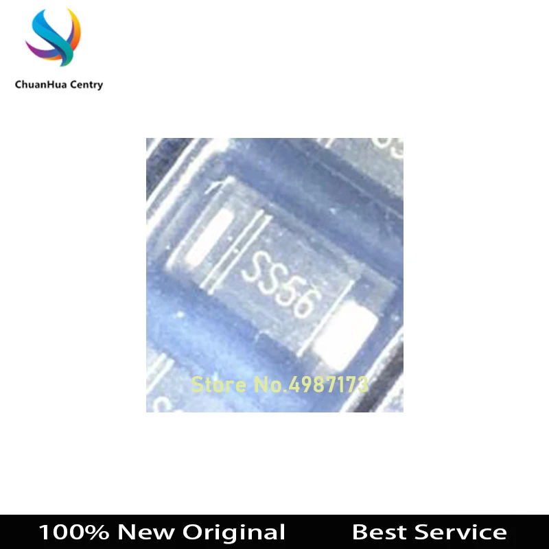 20 Buah/Lot SS56F SS56 SMAF 60V/5A Baru dan Asli Dalam Persediaan