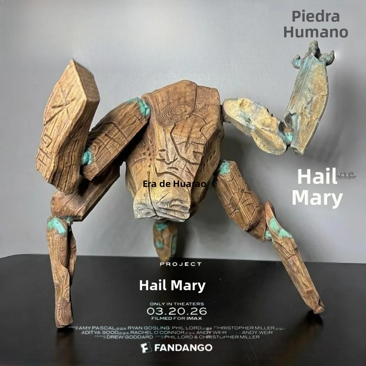 Figura de acción coleccionable de Rocky de la serie Savior Plan, con articulaciones posables, modelo Stone Man, artículo de e...