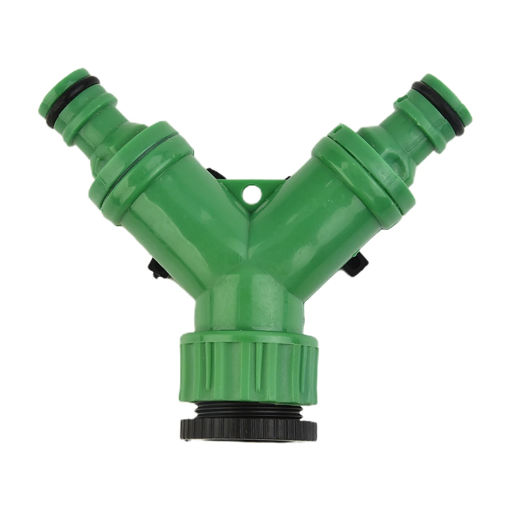 Connector Hose Pipe Splitter Irrigation Valve Plastic 2 Way Connector For BSP Outside Taps Agricultural Irrigation