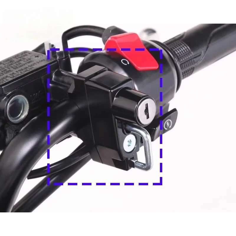 

Parts for CC110 Helmet Lock Bracket, Motorcycle Helmet Lock