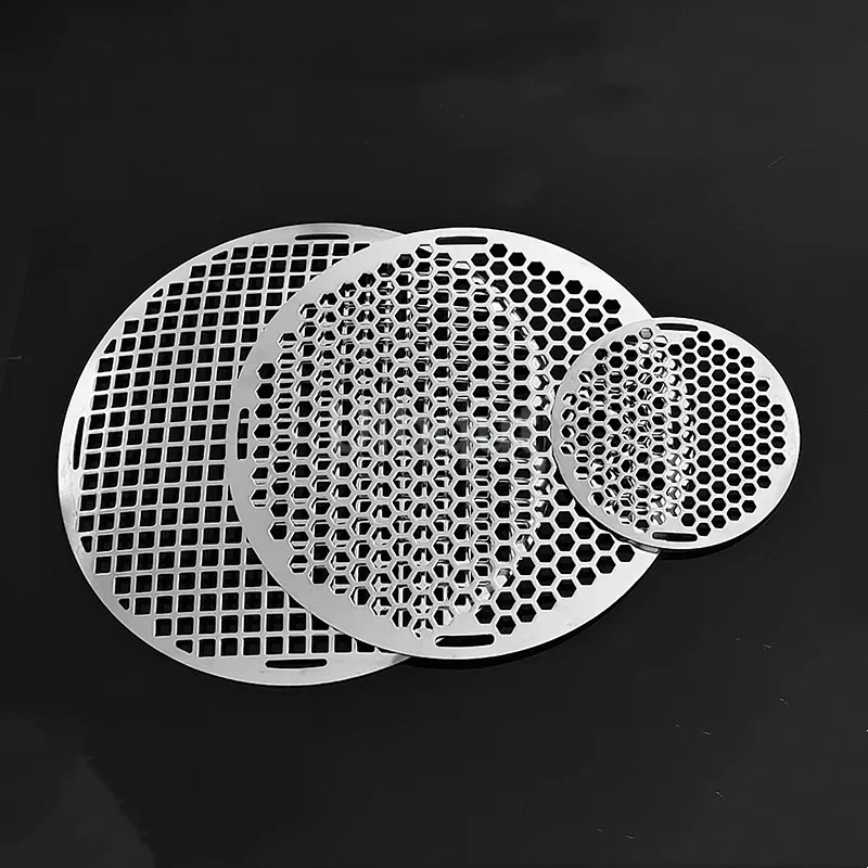 15 to 60cm smooth Barbecue Round Cooling Baking Rack 304 Stainless Wire Steel Oven Grill Sheet Circular BBQ Net Baking Grill