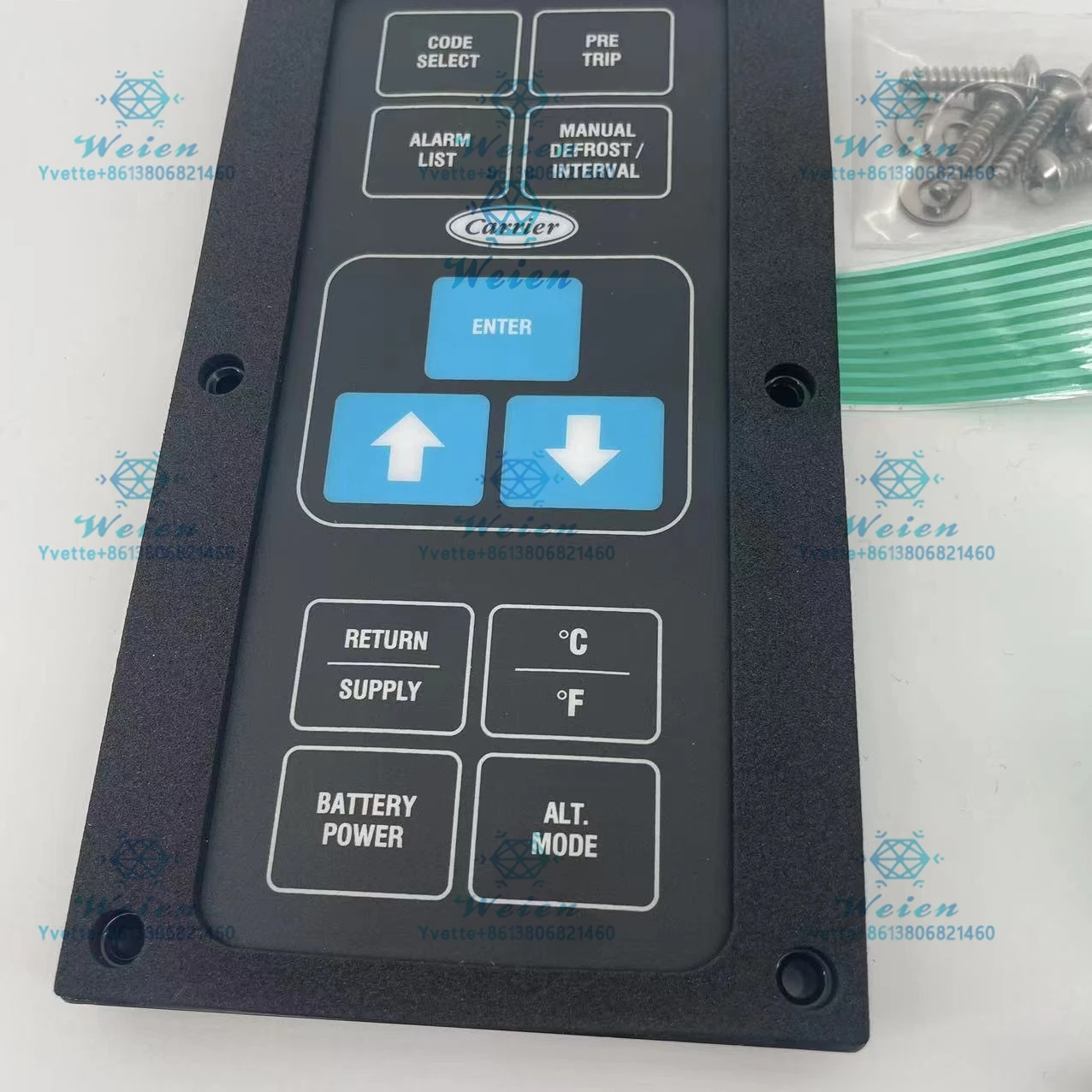 Refrigeration Parts Spare 79-66669-04  Keypad Assembly for Reefer Carrier Transicold ML2i ML3 Carrier Compressor