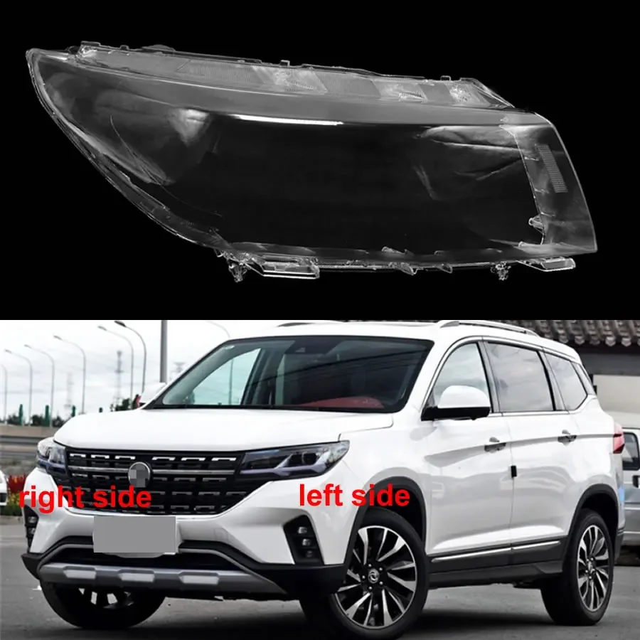 

Для Dongfeng Forthing T5 2018-2021 корпус фары прозрачная маска крышка корпус фары плексиглас заменить оригинальные линзы