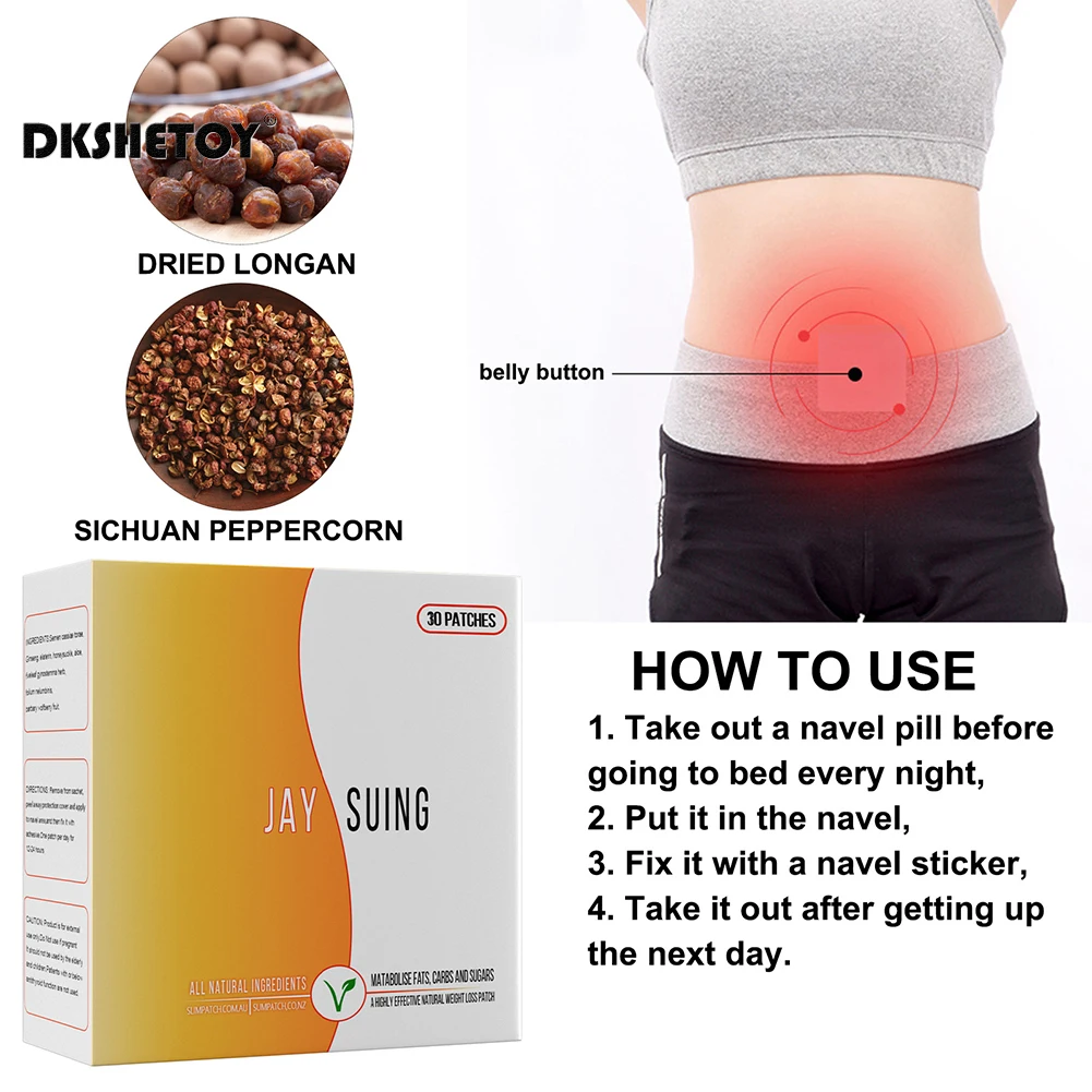 Weight Loss Slim Patch chinese medicine Fat Burning Slimming Product Body Belly Waist Losing Weight Cellulite Fat Burner Sticker