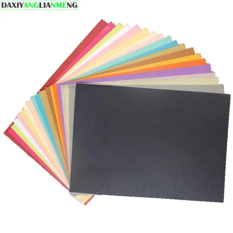 100pcs/lot fast shipping A6 10cm X 15cm 22colors Pearl Paper 250gsm DIY Wedding Party Invitation Message Card Postcard