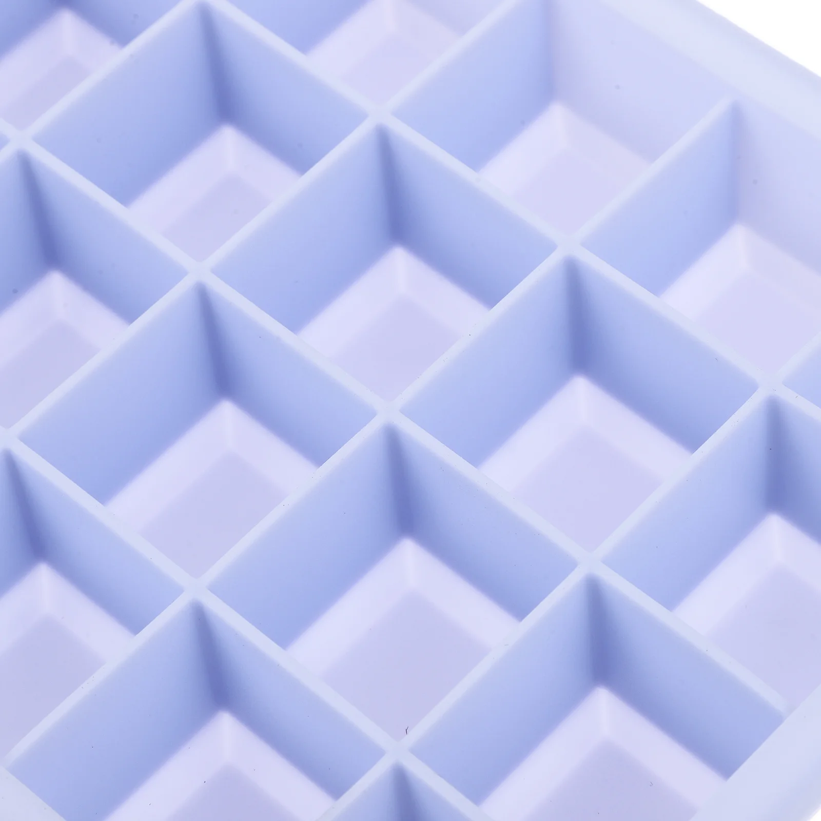 

Alipis 24 Compartment Ice Tray with Lid Reusable Silicone Mold for Soap Making Bath Freezer Storage